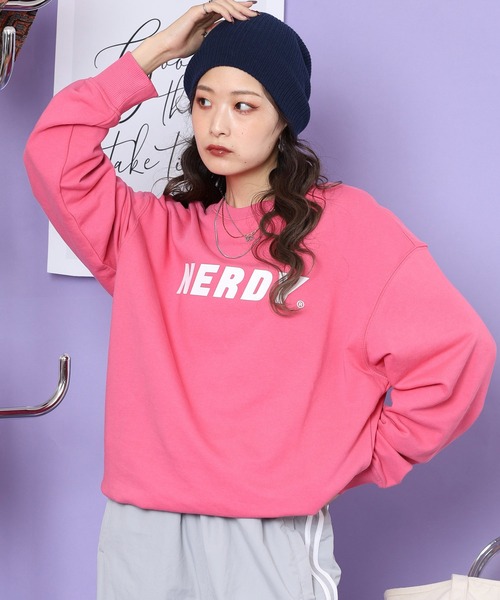 セール】ビッグロゴスウェットシャツ（スウェット）｜NERDY（ノルディ