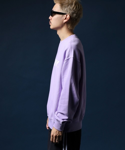 nerdy BIG N TAPE Sweatshirt PURPLE スウェット NERDY ノルディ スウェット セットアップ 深澤辰哉 SnowMan 紫 - メルカリ