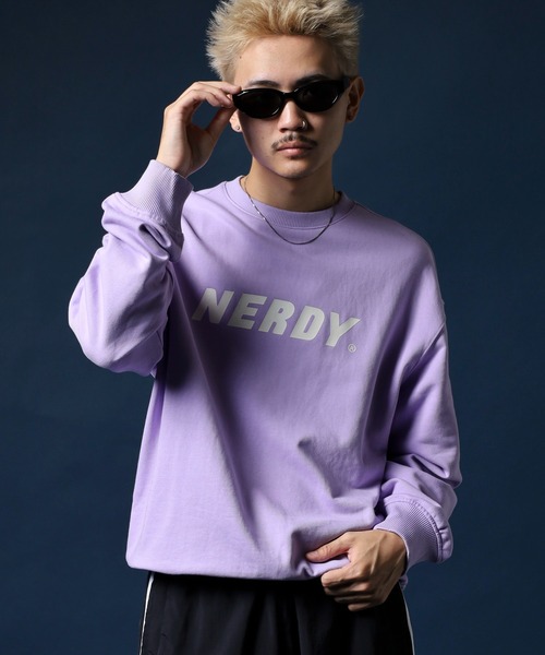 ビッグロゴスウェットシャツ（スウェット）｜NERDY（ノルディ）の