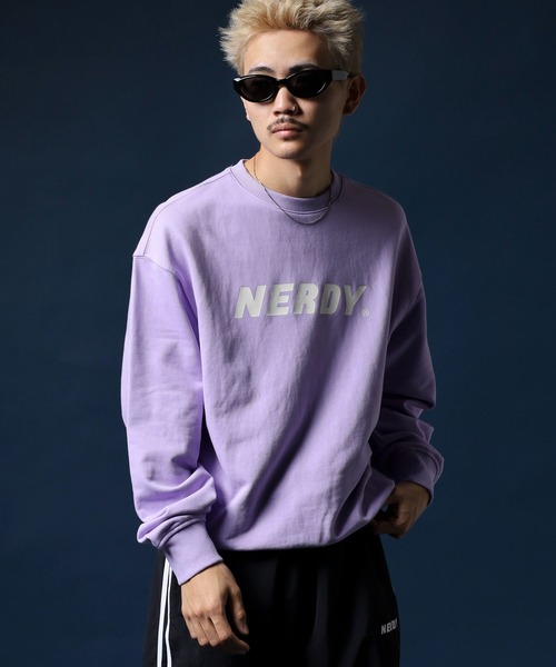 セール】ビッグロゴスウェットシャツ（スウェット）｜NERDY（ノルディ
