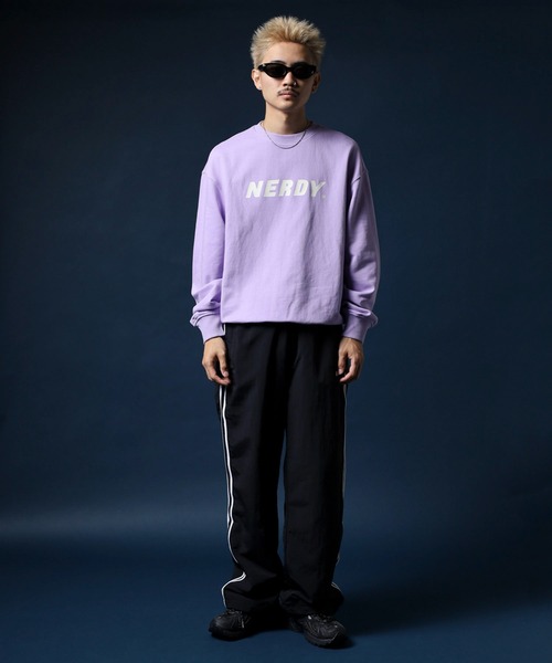 ビッグロゴスウェットシャツ（スウェット）｜NERDY（ノルディ）の