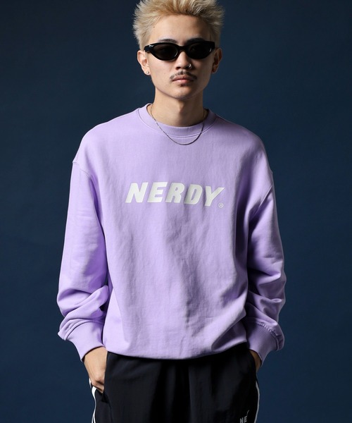 NERDY（ノルディ）の「ビッグロゴスウェットシャツ（スウェット）」 - WEAR