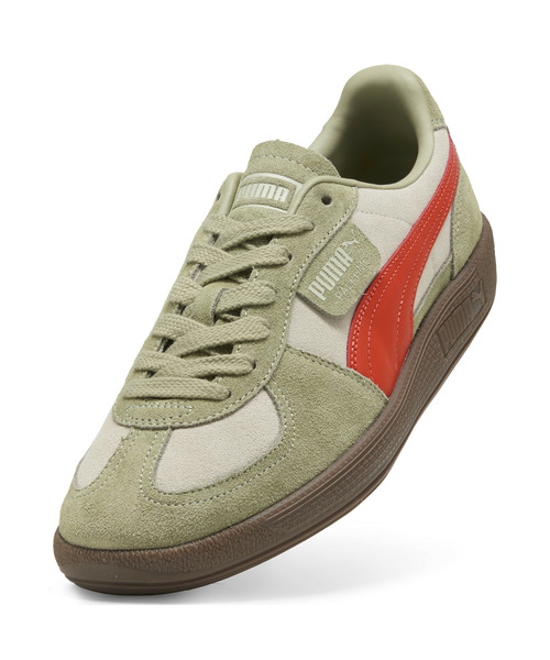 PUMA(プーマ)の「PUMA プーマ ユニセックス パレルモ スニーカー(スニーカー・メンズ・グリーン系その他/ホワイト×ゴールド/ボルドー/グリーン×オレンジ/フューシャピンク/ブロンズ/グレー×ホワイト/ダークオリーブ/ピンク系その他4・28.5cm/29.5cm/22.5cm/22.0cm/23.5cm/23.0cm/30.0cm/27.0cm/26.5cm/28.0cm/27.5cm/26.0cm/24.5cm/24.0cm/25.5cm/25.0cm/29.0cm)」の19枚目の写真