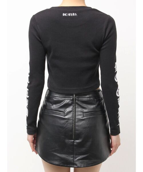 DC（ディーシー）の「GYDA×DC OE LOGOショートロンT（Tシャツ/カットソー・レディース・レッド/オフホワイト/ブラック・FREE）」の20枚目の写真