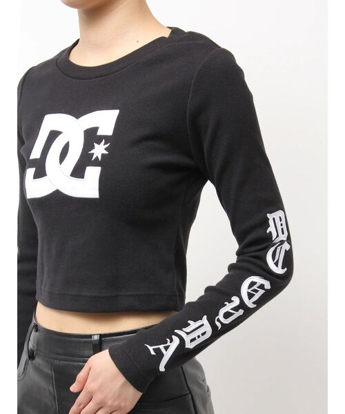 DC（ディーシー）の「GYDA×DC OE LOGOショートロンT（Tシャツ/カットソー・レディース・レッド/オフホワイト/ブラック・FREE）」の22枚目の写真