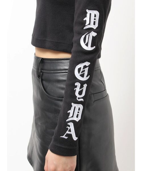 DC(ディーシー)の「GYDA×DC OE LOGOショートロンT(Tシャツ/カットソー・レディース・レッド/オフホワイト/ブラック・FREE)」の20枚目の写真
