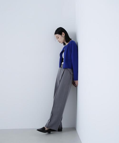 NATURAL BEAUTY BASIC（ナチュラルビューティーベーシック）の「◇シルクブレンドカーディガン（カーディガン/ボレロ・レディース・ダークブルー/オフホワイト/ピンク/グレー系その他/ブラック・FREE）」の7枚目の写真