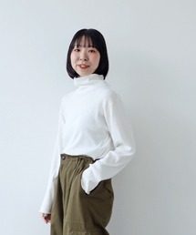 PAR ICI | ソフトコットンテレコ タートルネックカットソー(Tシャツ/カットソー)