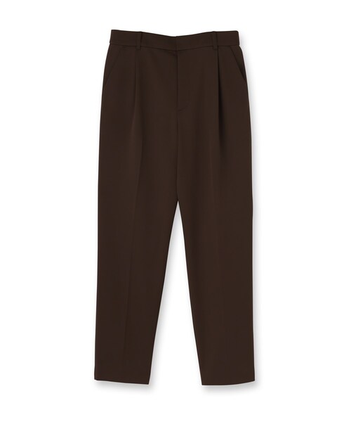 UNTITLED（アンタイトル）の「【はっ水/後ろウエストゴム/洗える】ストレッチテーパードパンツ（その他パンツ・レディース・ベージュ/ダークブラウン/ブラック・50/46/44/42/04/03/02/01/00/48）」の4枚目の写真