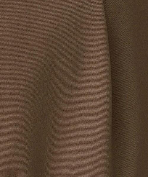 UNTITLED（アンタイトル）の「【はっ水/後ろウエストゴム/洗える】ストレッチテーパードパンツ（その他パンツ・レディース・ベージュ/ダークブラウン/ブラック・50/46/44/42/04/03/02/01/00/48）」の15枚目の写真