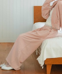 powwa more（ポワモア）の「ヴィンテージ レーススウェットパンツ【セットアップ対応】（スウェットパンツ）」