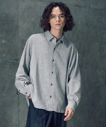 CASPER JOHN | Various loose shirts -wool mix- / バリアスルーズシャツ -ウールミックス-(シャツ/ブラウス)