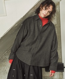 Casper John(キャスパージョン)のVarious loose shirts -wool mix- / バリアスルーズシャツ -ウールミックス-(シャツ/ブラウス)