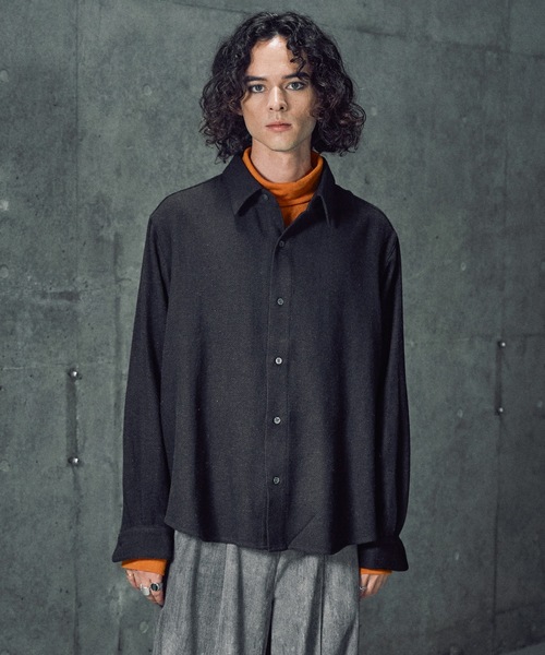 Various loose shirts -wool mix- / バリアスルーズシャツ -ウール