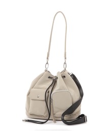 LAKOLE（ラコレ）の「アソート2WAYポケット巾着バッグ / 579025（ショルダーバッグ）」