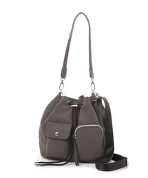 LAKOLE | アソート2WAYポケット巾着バッグ / 579025(ショルダーバッグ)