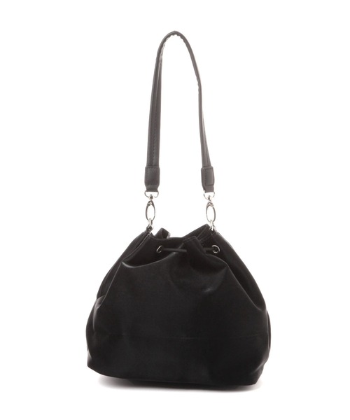 2797　レスポートサック　2way巾着バッグ　黒　ビジュー　極美品 美品】レスポートサック 2waショルダーバッグ JAL機内限定販売