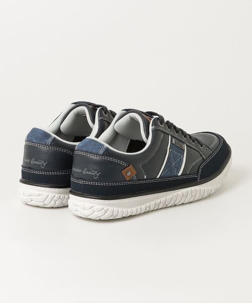 EDWIN(エドウィン)の「EDWIN エドウィン スニーカー EDW-7770(スニーカー・メンズ・ホワイト/ネイビー・25.5cm/26.0cm/26.5cm/27.0cm/28.0cm/25.0cm)」の5枚目の写真