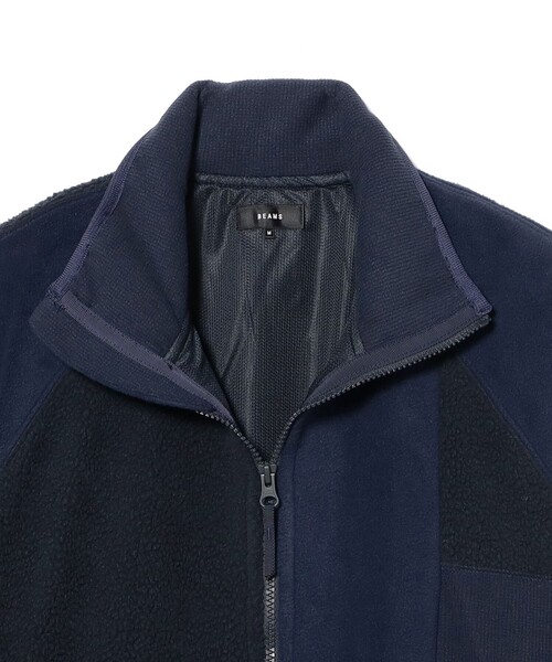 BEAMS（ビームス）の「ワイドフィット 3タイプ フリース ブルゾン（ブルゾン・メンズ・ネイビー/ブラック・M/L/XL/S）」の11枚目の写真