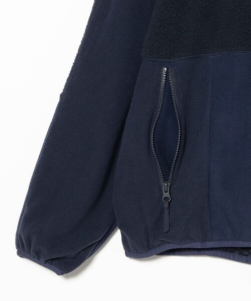 BEAMS（ビームス）の「ワイドフィット 3タイプ フリース ブルゾン（ブルゾン・メンズ・ネイビー/ブラック・M/L/XL/S）」の12枚目の写真