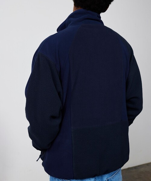 BEAMS（ビームス）の「ワイドフィット 3タイプ フリース ブルゾン（ブルゾン・メンズ・ネイビー/ブラック・M/L/XL/S）」の18枚目の写真