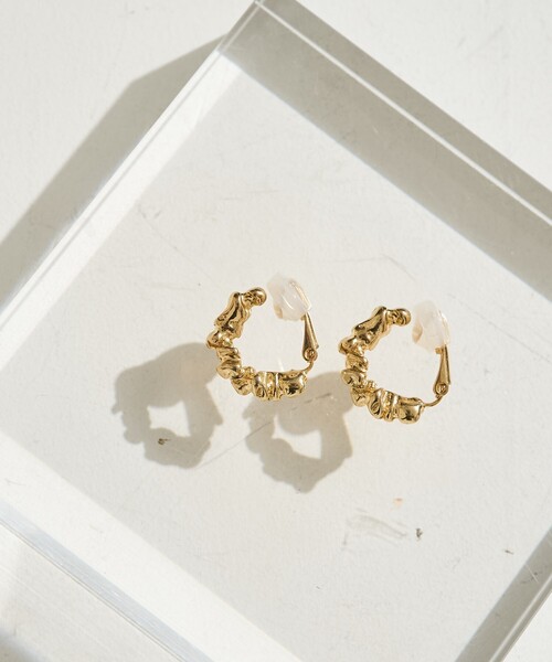 FREAK'S STORE（フリークスストア）の「限定展開　ニュアンス フープ イヤリング ＆ イヤーカフ（イヤリング・レディース・シルバー/ゴールド・ONE SIZE）」の12枚目の写真