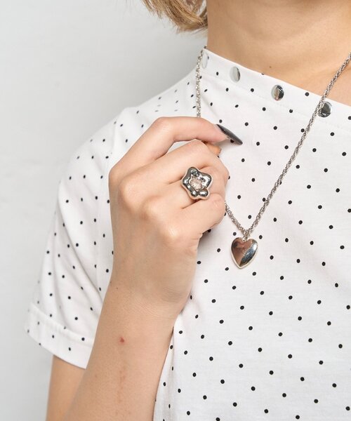 WHO'S WHO gallery（フーズフーギャラリー）の「ぷっくりリング（リング・レディース・シルバー/シルバー系その他・FREE）」の6枚目の写真