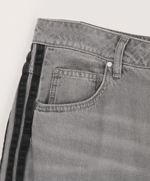 セール】adidas/アディダス DENIM WIDE PANT / デニムワイドパンツ