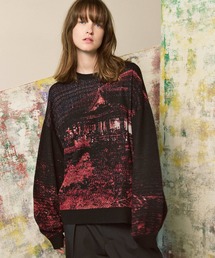 MAISON SPECIAL(]XyV)́sUNISEXtyCITY SERIESzuKIYOMIZUvPrime-Over Crew Neck Knit Pullover/uvvCI[o[N[lbNjbgvI[o[yMAISON SPECIAL/]XyVz(jbg/Z[^[)