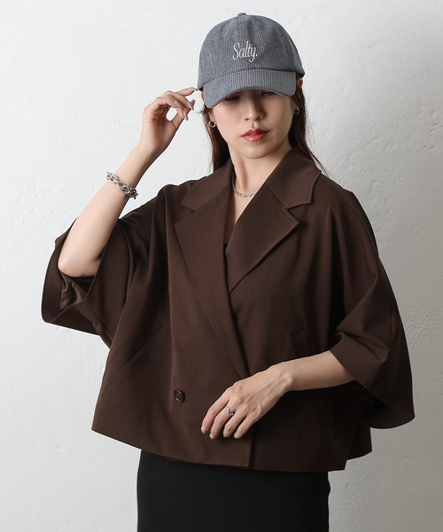 COLONY 2139(コロニートゥーワンスリーナイン)の「コーデュロイ刺繍キャップ(キャップ・レディース・グレー/ネイビー/レッド・FREE)」の19枚目の写真