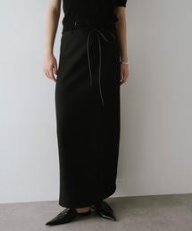 DRWCYS | フェイクレザーベルト付きタイトスカート(スカート)