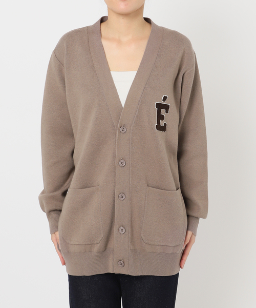 一部WEB限定カラーあり》サガラ刺繍スウェットライクニット