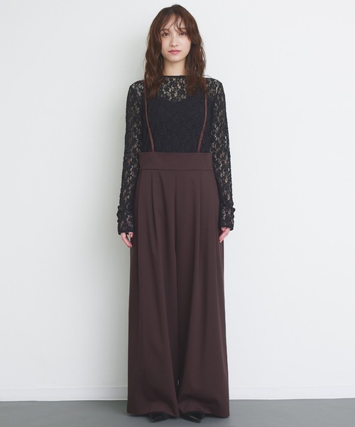 Narcissus(ナルシス)の「【SINN】レースロングトップス(その他トップス・レディース・ホワイト/ブラック・FREE)」の8枚目の写真