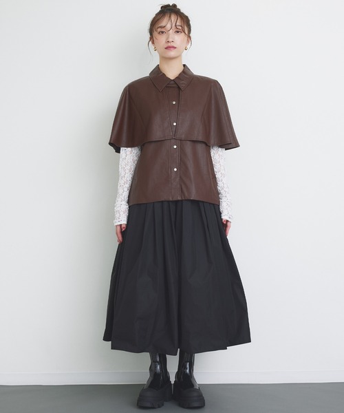 Narcissus(ナルシス)の「【SINN】レースロングトップス(その他トップス・レディース・ホワイト/ブラック・FREE)」の7枚目の写真