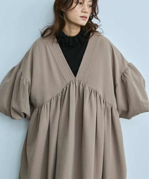 Libra Cue（リブラ キュー）の「ボリュームスリーブ2wayカフタン
