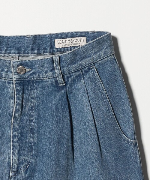 BEAUTY&YOUTH UNITED ARROWS(ビューティーアンドユースユナイテッドアローズ)の「オゾン ウォッシュ デニム パンツ NO.9(デニムパンツ・メンズ・ブラック/ライトブルー・XL/L/M/S)」の14枚目の写真