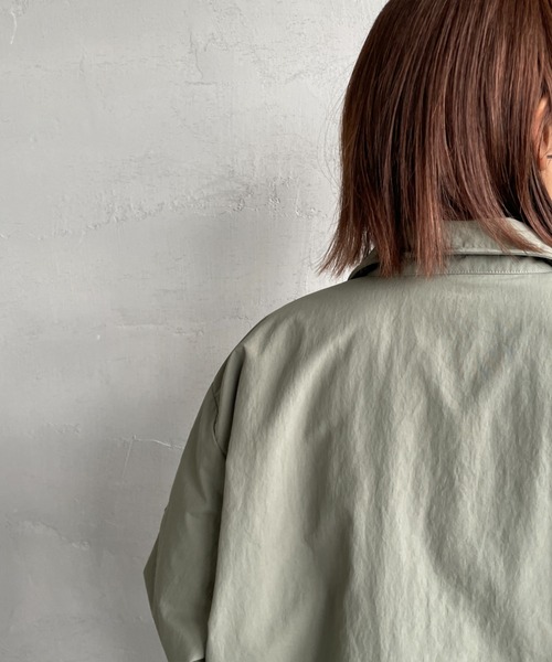 MARMOT（マーモット）の「[Marmot/マーモット] 別注 ワンポイントロゴ 中綿プリマロフト コーチジャケット（その他アウター・レディース・カーキ/ブラック・M/S/XL/L）」の4枚目の写真