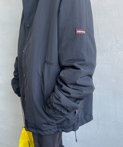 【別注】Marmot / プリマロフト ジャケット Marmot/マーモット] 別注 ワンポイントロゴ 中綿プリマロフト