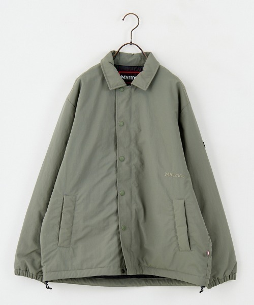 MARMOT（マーモット）の「[Marmot/マーモット] 別注 ワンポイントロゴ 中綿プリマロフト コーチジャケット（その他アウター・レディース・カーキ/ブラック・M/S/XL/L）」の12枚目の写真