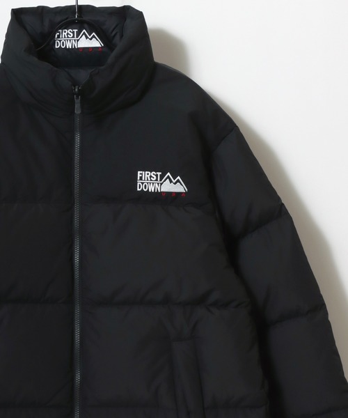 FIRST DOWN（ファーストダウン）の「FIRST DOWN/ファーストダウン BUBBLE DOWN JACKET/バブルダウンジャケット/2WAYリバーシブル/レディース メンズ（ダウンジャケット/コート・メンズ・ブラック/ホワイト/ゼブラ/ブラウン/ベージュ・M/L/XL）」の17枚目の写真