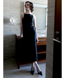 miies miim（ミーエスミーム）の「BACK OPEN RIB CAMI DRESS（ドレス）」