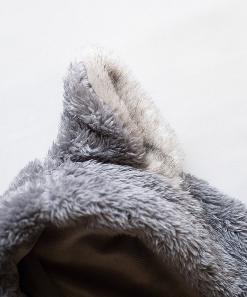 mocmof（モクモフ）の「ぬいぐるみ スーツ（ロンパース・キッズ・グレー/ライトブラウン/ベージュ/ピンク/グリーン系その他5・70cm/80ｃｍ/90cm）」の8枚目の写真