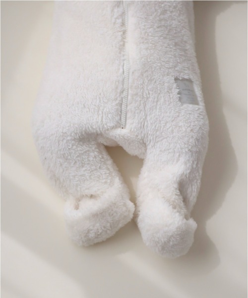 mocmof（モクモフ）の「ぬいぐるみ スーツ（ロンパース・キッズ・グレー/ライトブラウン/ベージュ/ピンク/グリーン系その他5・70cm/80ｃｍ/90cm）」の13枚目の写真