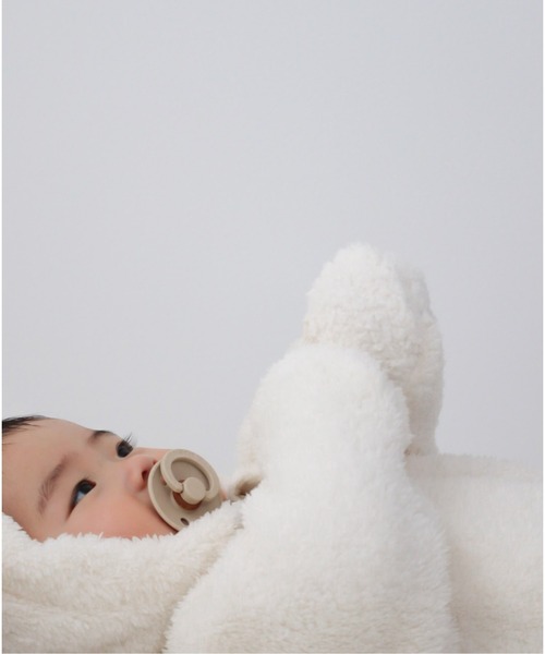 mocmof（モクモフ）の「ぬいぐるみ スーツ（ロンパース・キッズ・グレー/ライトブラウン/ベージュ/ピンク/グリーン系その他5・70cm/80ｃｍ/90cm）」の15枚目の写真