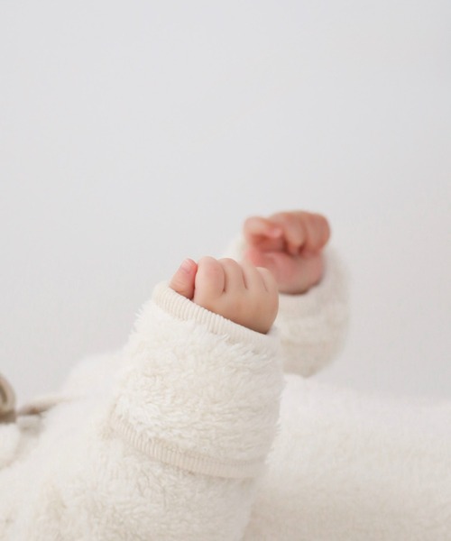 mocmof（モクモフ）の「ぬいぐるみ スーツ（ロンパース・キッズ・グレー/ライトブラウン/ベージュ/ピンク/グリーン系その他5・70cm/80ｃｍ/90cm）」の16枚目の写真