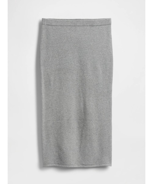 GAP(ギャップ)の「Cashsoftカシミヤタッチ ストレッチミディスカート(スカート・レディース・ブラック/チャコールグレー・L/M/S/XS/XXS)」の6枚目の写真