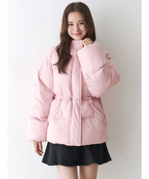 CALNAMUR（カルナムール）の「パフショートバックリボンブルゾン（ブルゾン・レディース・オフホワイト/ブラック/ピンク・FREE）」の15枚目の写真