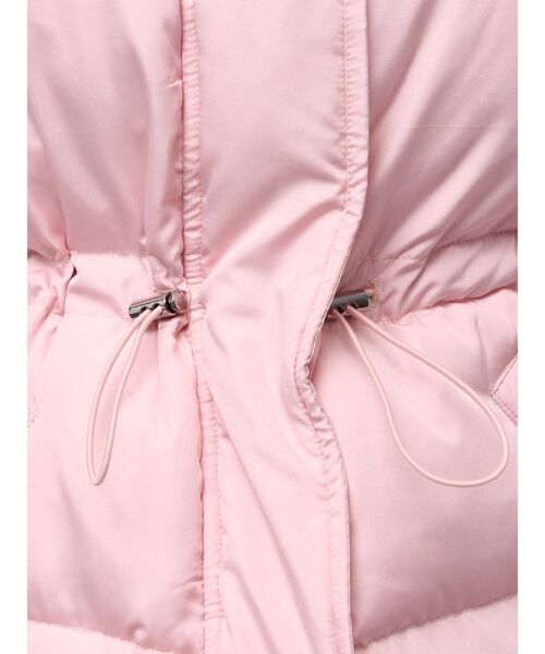 CALNAMUR（カルナムール）の「パフショートバックリボンブルゾン（ブルゾン・レディース・オフホワイト/ブラック/ピンク・FREE）」の6枚目の写真