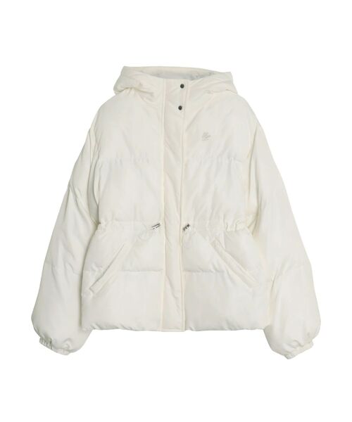 CALNAMUR（カルナムール）の「パフショートバックリボンブルゾン（ブルゾン・レディース・オフホワイト/ブラック/ピンク・FREE）」の7枚目の写真