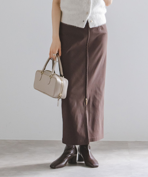 NOBLE コンフォートストレッチジップタイトスカート NOBLE コンフォートストレッチジップタイトスカート - メルカリ